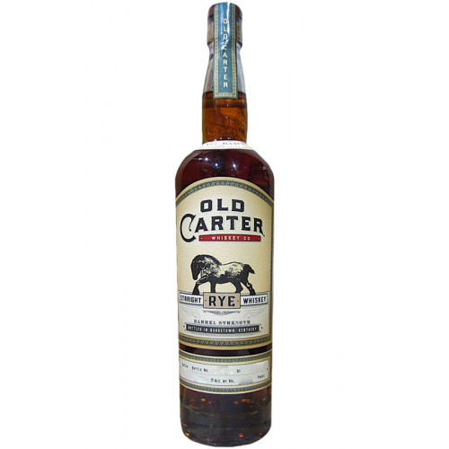 Old Carter Batch #7 Rye Whiskey